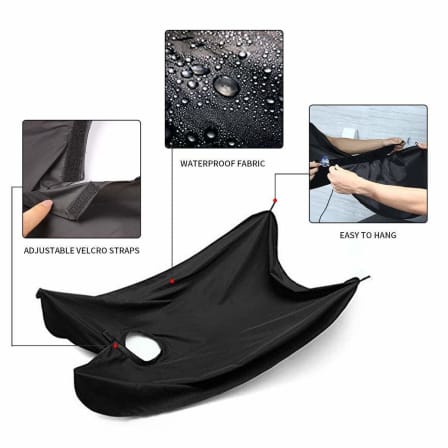 Beard Shaping Tool Set And Beard Apron_3