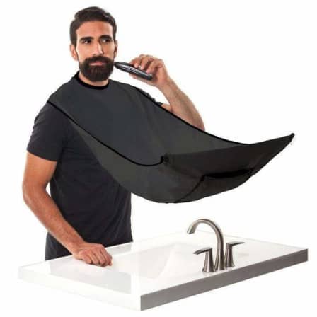 Beard Shaping Tool Set And Beard Apron_0